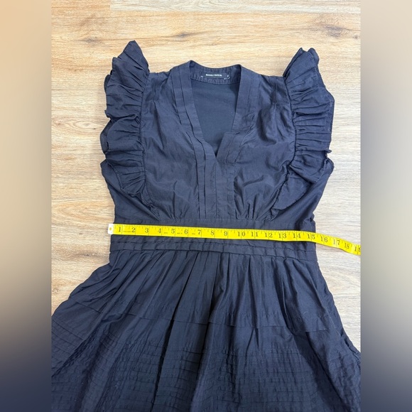 Magali Pascal Ruffled Mini Dress size M-L - Picture 9 of 12